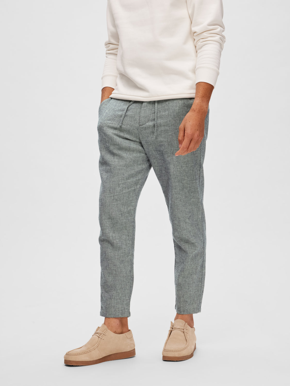 SLH172-SLIMTAPE Pants - Sky Captain